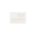Blush Honeymoon Fund Card Template: Calligraphy Wedding Registry (Digital Download)
