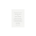 Elegant Serif Wedding Invitation Template: Slate Gray, 5x7 (Templett Instant Download)