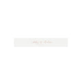 Elegant Wedding Belly Band Template: Editable Calligraphy (Instant Download)