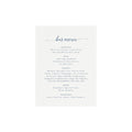 Navy Calligraphy Bar Menu Template: Wedding Reception Sign (Digital Download)