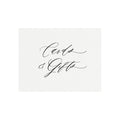 Calligraphy Cards and Gifts Sign: Wedding Reception Decor (Digital Download)