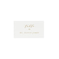 Melia: Gold Escort Card Template Avery 5302 3.5x2 Calligraphy Escort Card Classic Wedding, Simply Editable Place Card, PDF Instant Download
