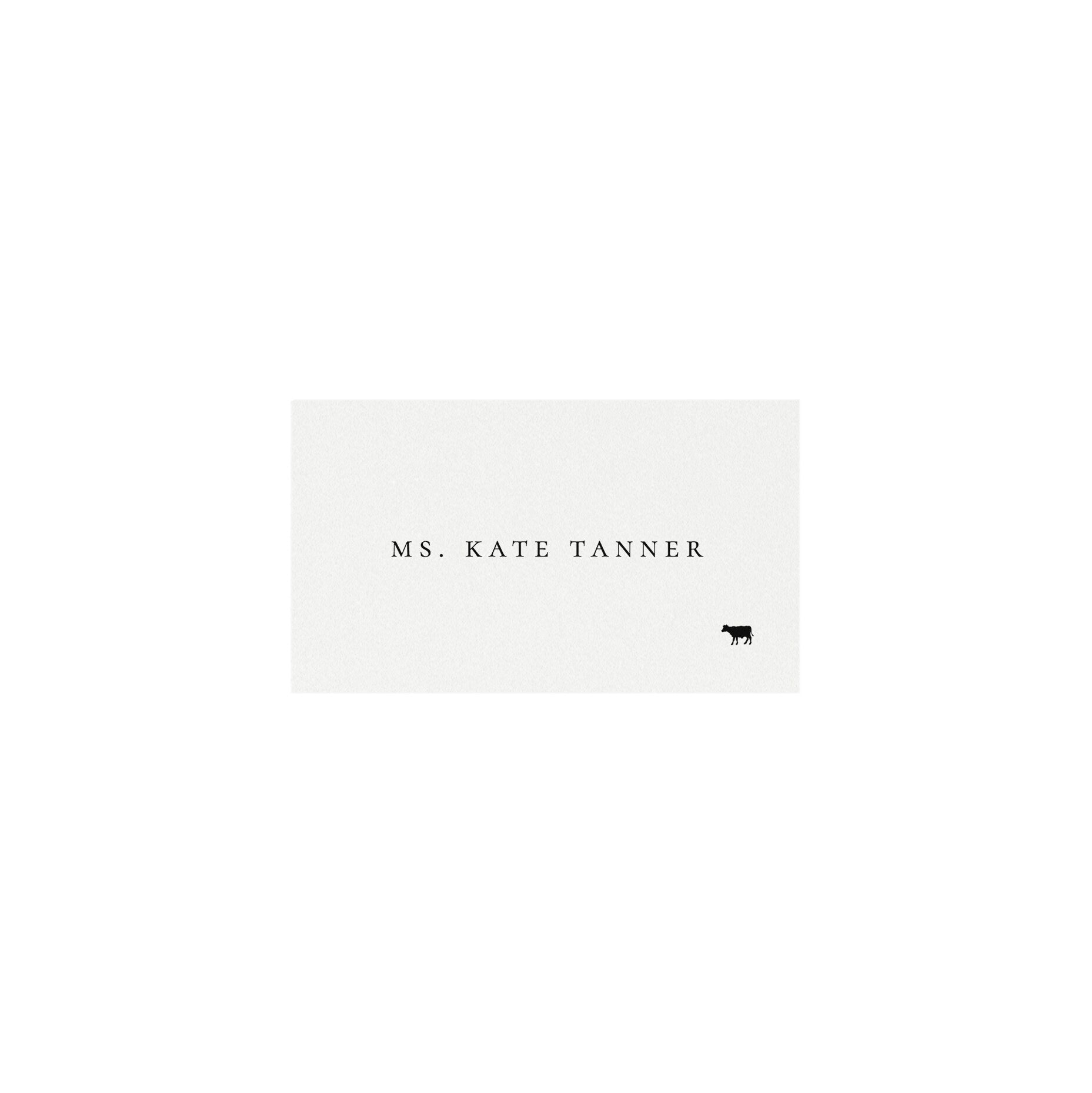 Melia Wedding Place Card Template: Editable Meal Icons (Instant Download)