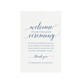 Navy Blue Unplugged Wedding Sign Template (PDF Instant Download)