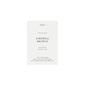Farewell Brunch Invitation Card Template: 3.5x5 Editable Enclosure (Digital Download)