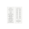 Catholic Wedding Program Template: Black Calligraphy (Instant Download)