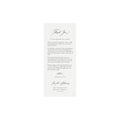 Calligraphy Wedding Thank You Card: Adler Suite (4x9, Editable Template)