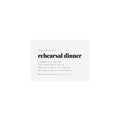 Rehearsal Dinner Invitation Template: Editable 5x7 (Templett Instant Download)