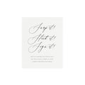 Photo Booth Guest Book Sign: Minimalist Calligraphy (Templett Download)