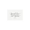 Spread Love Not Germs Sign, Calligraphy Wedding Decor (PDF Instant Download)