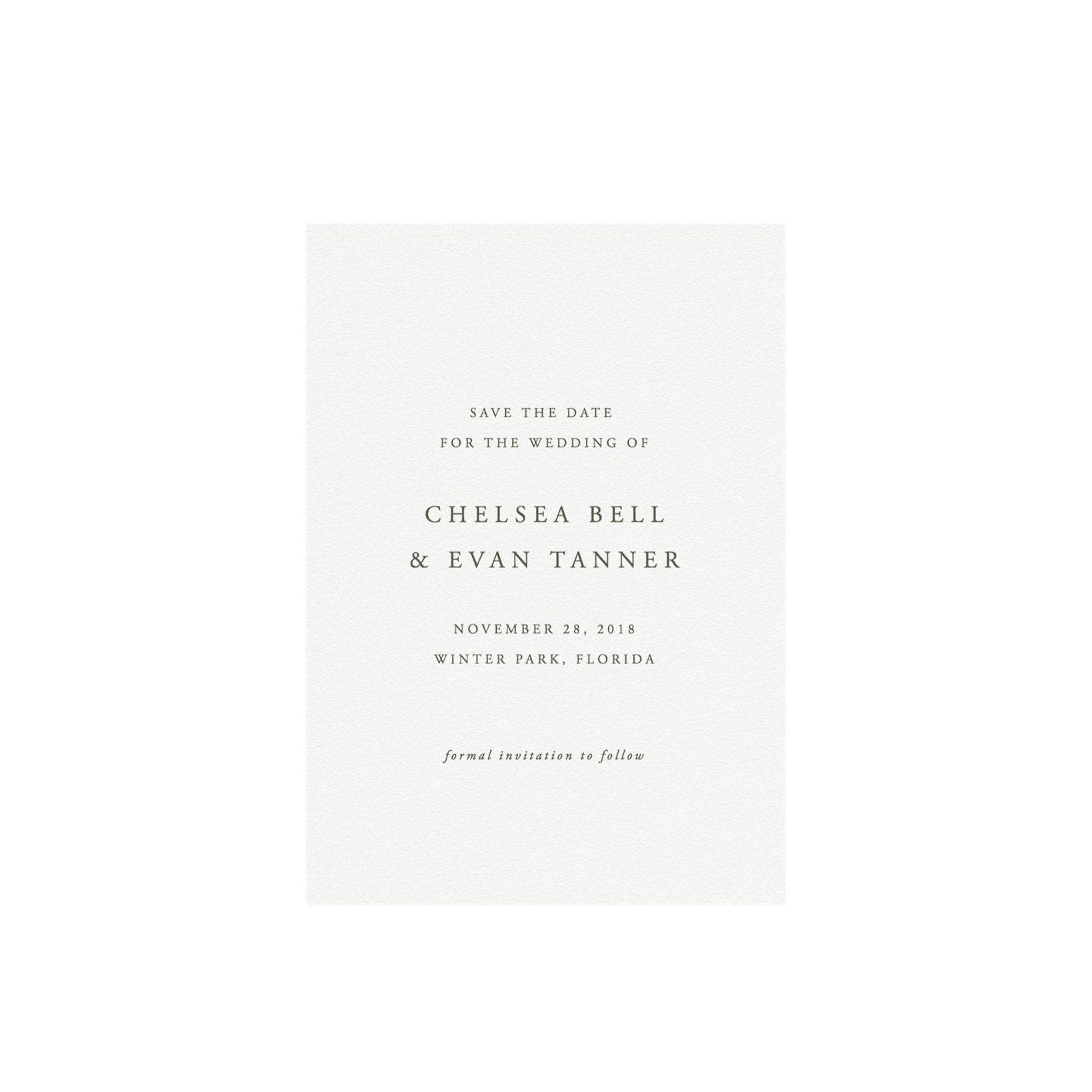 Elegant Serif Wedding Save the Date Template: Gardner Suite (DIY Instant Download)