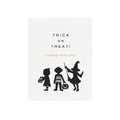 Trick or Treat Halloween Sign, No Contact Party Decor (Digital Download)