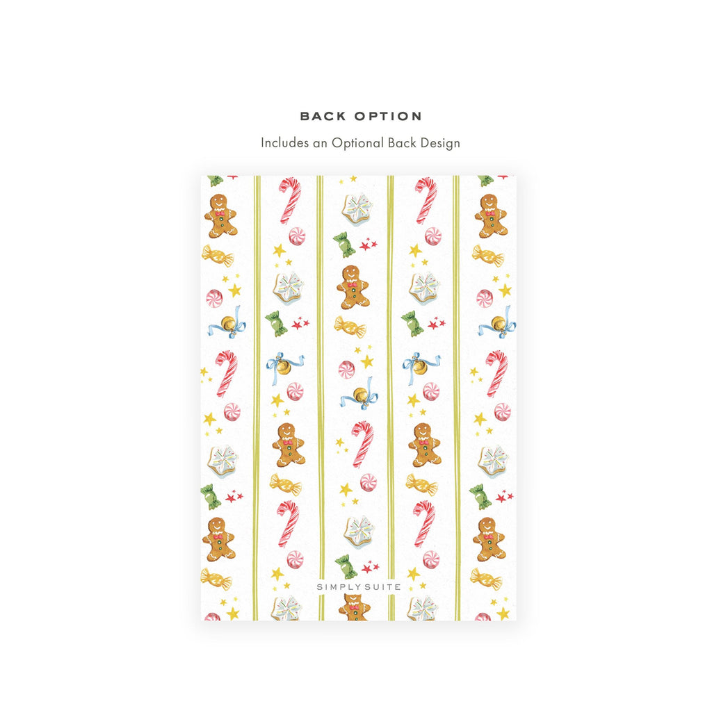 Gingerbread Sweets Gift Card Holder Template (Printable)