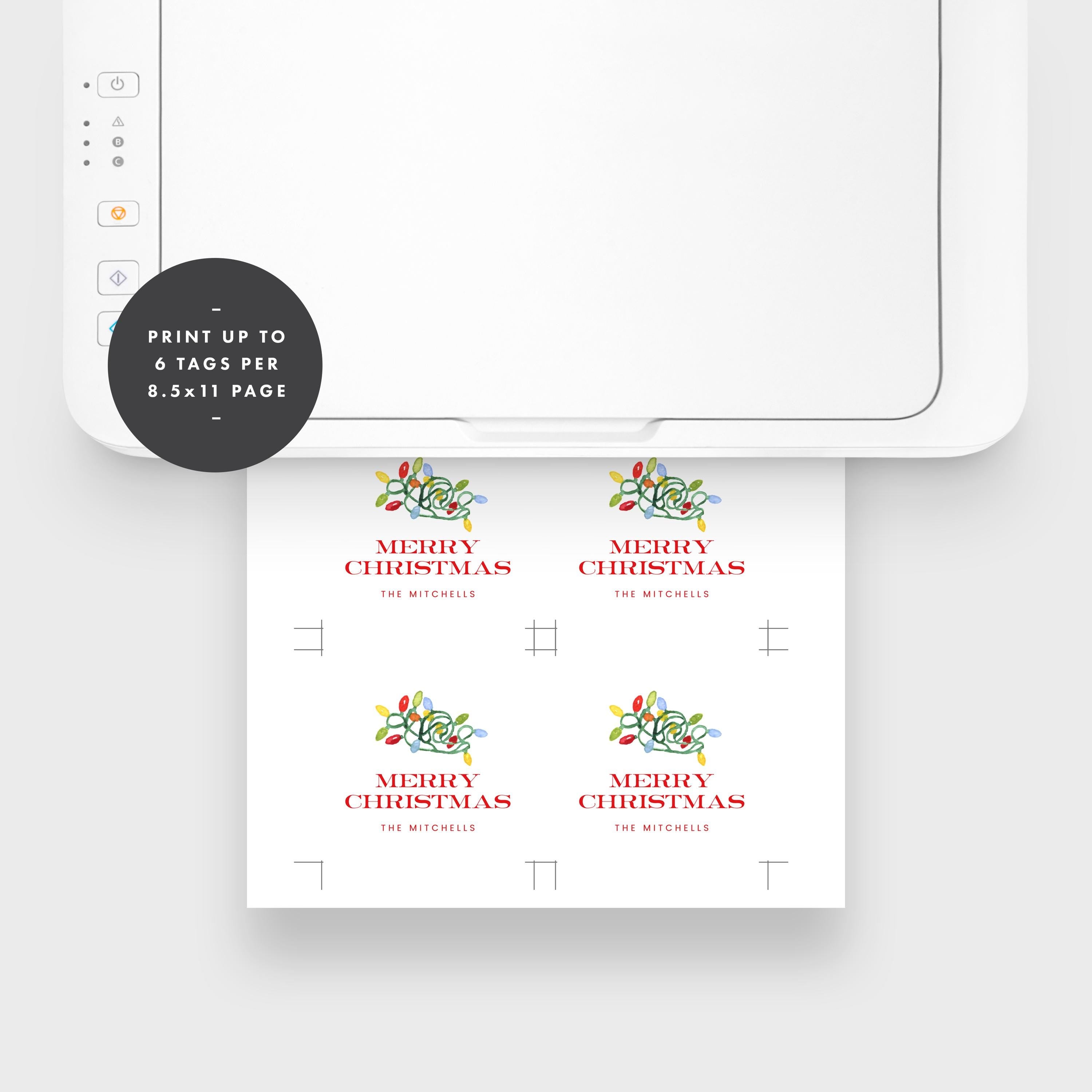 PRINTABLE Place Card or Food Card Template | Tented and Flat | Editable on Corjl