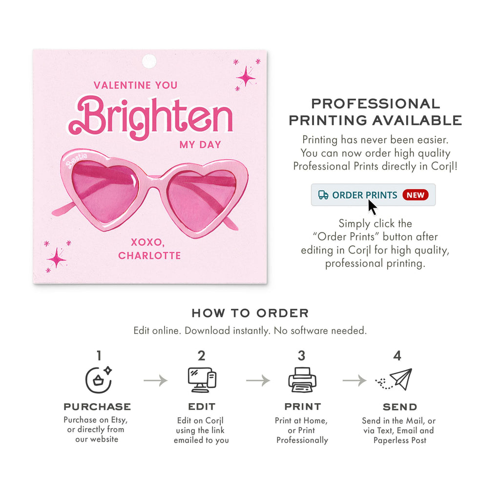 3x3 Barbie Valentines