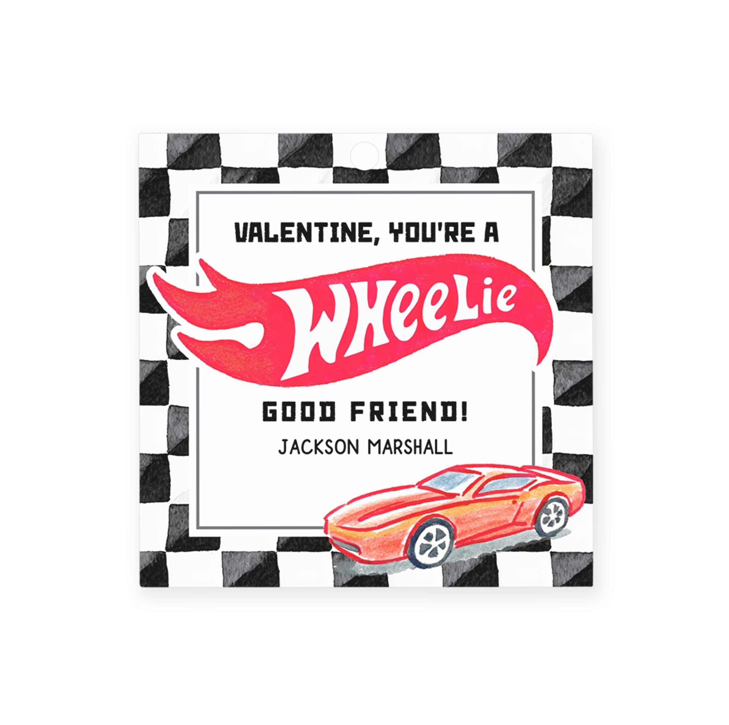 Hot Wheels Valentine