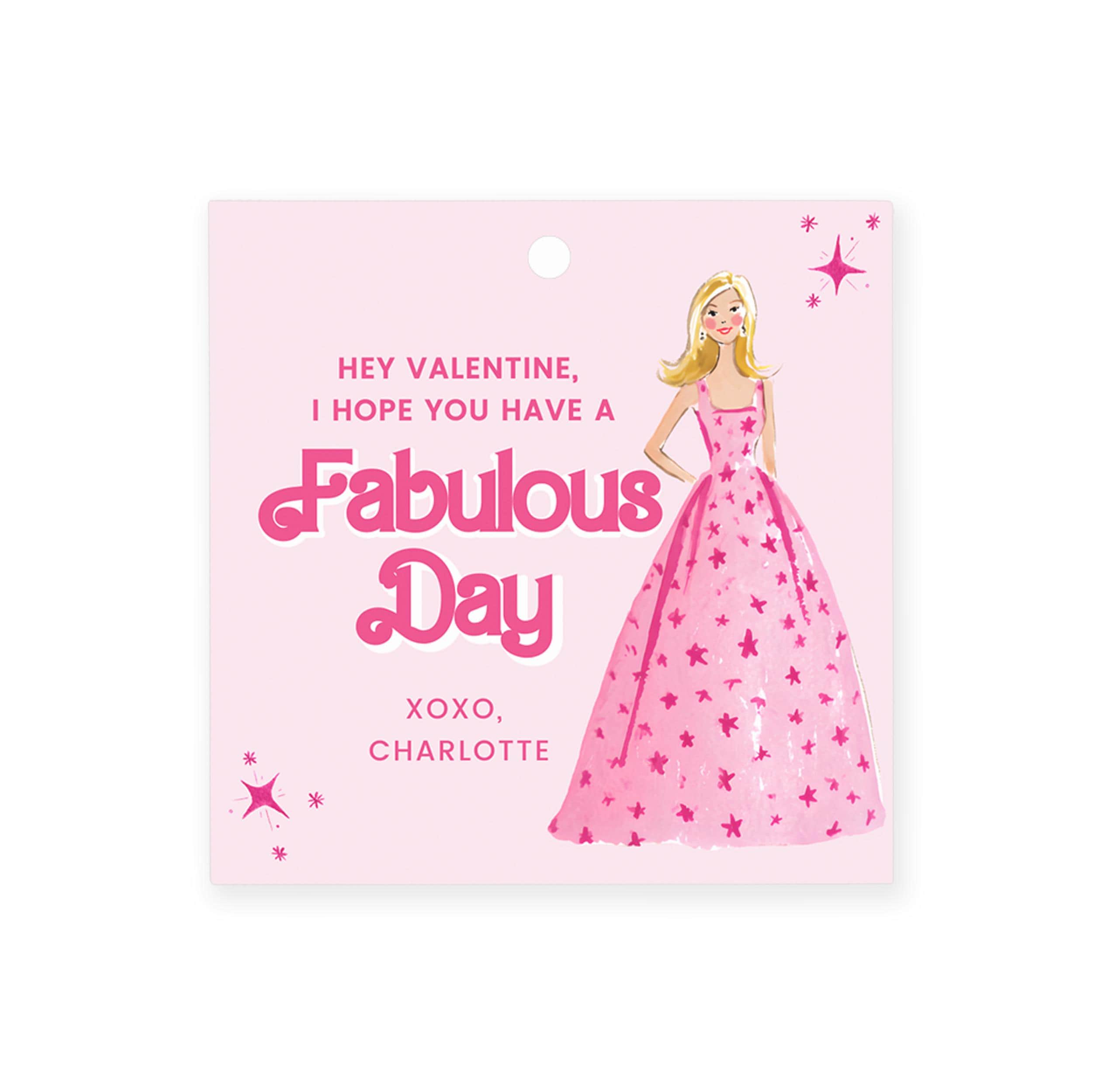 3x3 Barbie Valentine