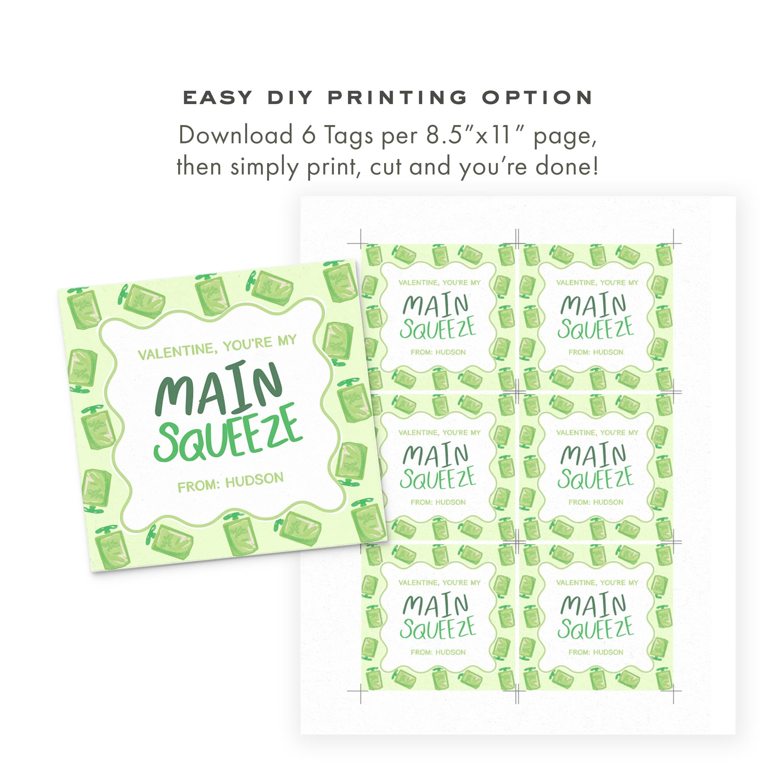 3x3 Gogo Squeeze Valentine