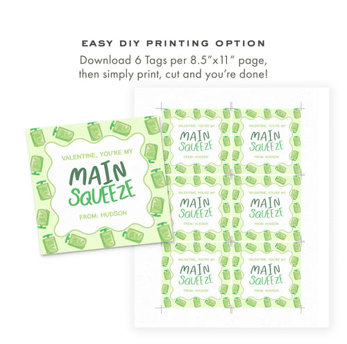 3x3 Gogo Squeeze Valentine