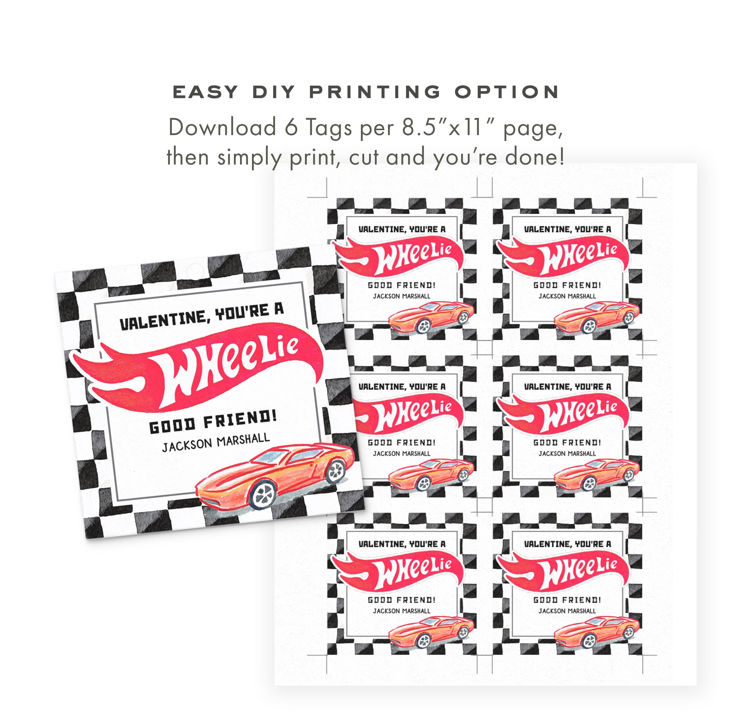 Hot Wheels Valentine